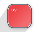 Gravoglas, Reverse & UV Rated